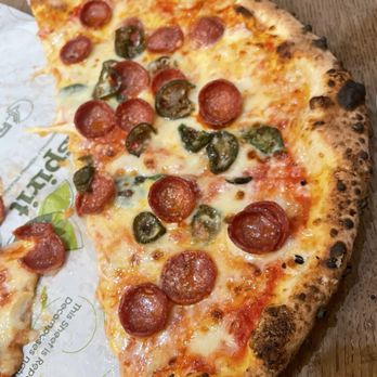 The Dough Bros - Pepperoni and jalapeños - Pizza Near Me - Galway, G The Dough Bros - Pepperoni and jalapeños - Pizza Near Me - Galway, G