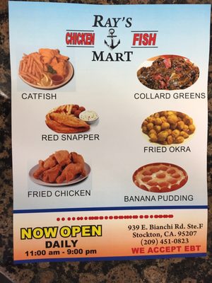 Menu photo 8 Ray's Chicken & Fish Stockton, CA