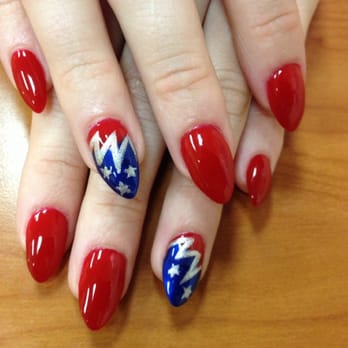 Exotic Nails - Fourth of July patriotic nails by Tina! - Nail Salons Near Me - West Covina, California Exotic Nails - Fourth of July patriotic nails by Tina! - Nail Salons Near Me - West Covina, California