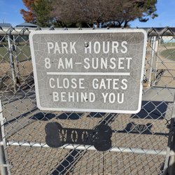 Los Gatos Creek County Dog Park - Hours