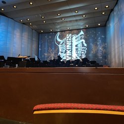 Bonita Center For The Arts - Winter Band Concert. View from second row.