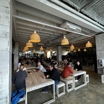 Commonwealth Brewing Company - Most of the indoor dining room - Pizza Near Me - Fairfax, Virginia