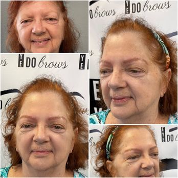 Eye Do Brows - Nano Machine Hair Strokes. The contrast between having and not having eyebrows is significant. - Permanent Makeup Near Me - Tampa, Florida Eye Do Brows - Nano Machine Hair Strokes. The contrast between having and not having eyebrows is significant. - Permanent Makeup Near Me - Tampa, Florida