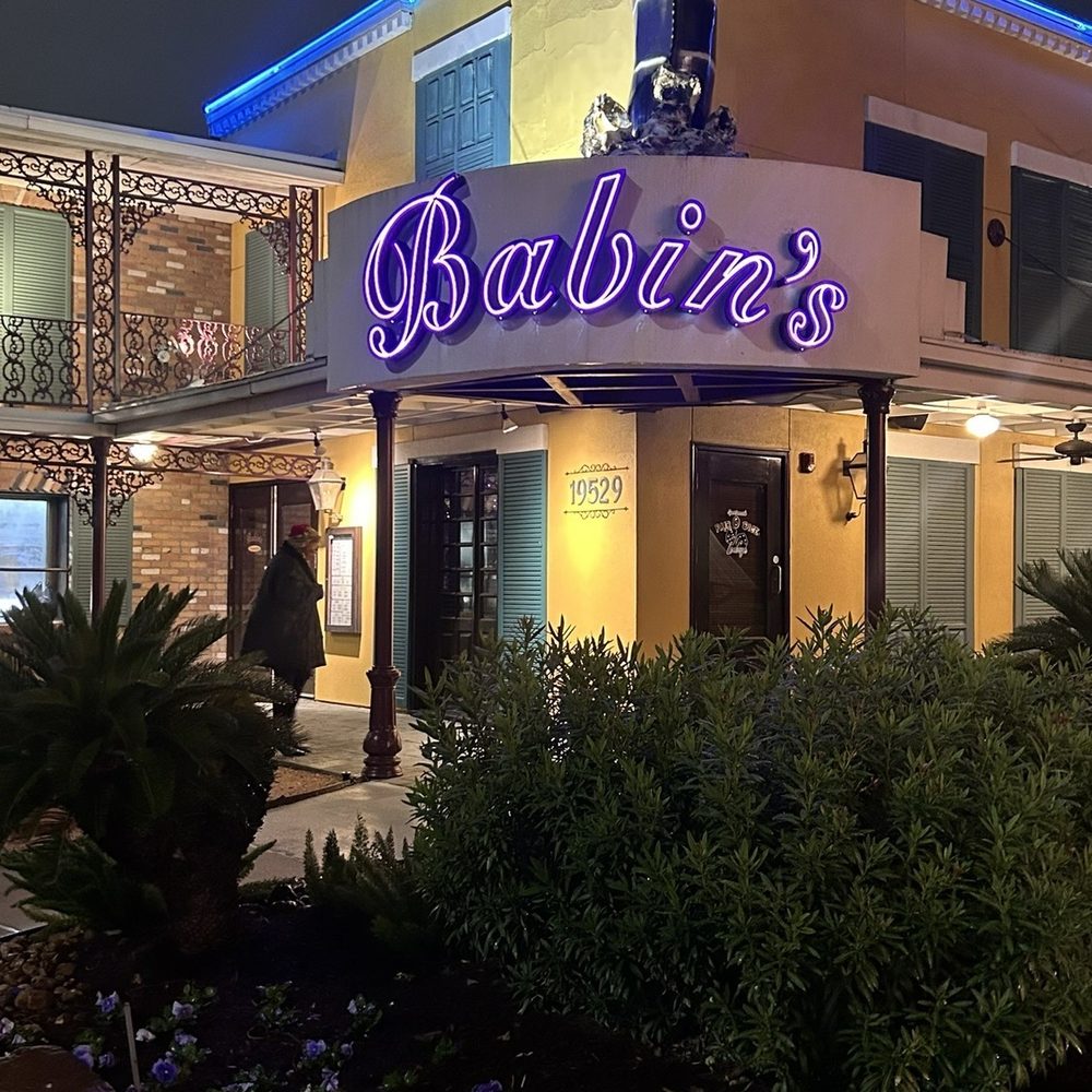 Babin's Seafood House - outside - Seafood Near Me - Shenandoah, Texas