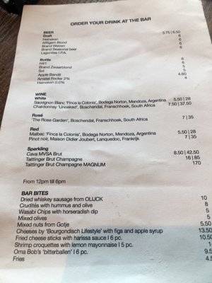 Menu photo 4 A'DAM Lookout Amsterdam, NH