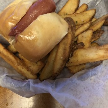 Texas Roadhouse - Kids Hotdog Meal with a fresh made roll - Steakhouses Near Me - Oceanside, California