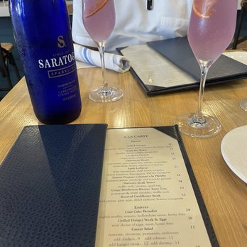 South Bay - French 75 with empress gin - Mediterranean Near Me - New Haven, Connecticut South Bay - French 75 with empress gin - Mediterranean Near Me - New Haven, Connecticut