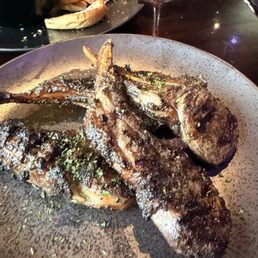 Jerk lamb chops Jerk lamb chops