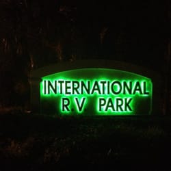 International RV Park Campground - Entrance