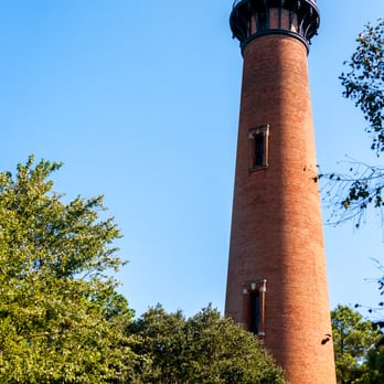 Currituck Beach Lighthouse - There it is. The lighthouse. - Landmarks & Historical Buildings Near Me - Corolla, North Carolina Currituck Beach Lighthouse - There it is. The lighthouse. - Landmarks & Historical Buildings Near Me - Corolla, North Carolina