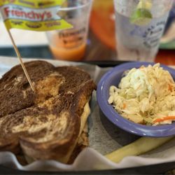 Frenchy's Saltwater Cafe - Reuben Grouper Sandwich