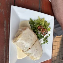 Shrimp burrito