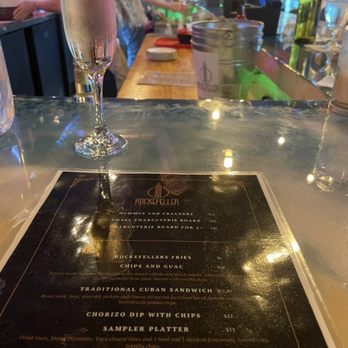 Rockefeller Speakeasy - Food menu and Prosecco - Cocktail Bars Near Me - Ormond Beach, Florida