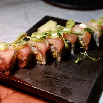 MILA Restaurant - spicy hamachi maki - Mediterranean Near Me - Miami Beach, Florida MILA Restaurant - spicy hamachi maki - Mediterranean Near Me - Miami Beach, Florida