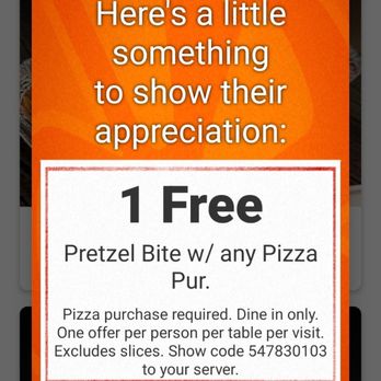 Mellow Mushroom - Checked in & got this - Pizza Near Me - Tempe, Arizona