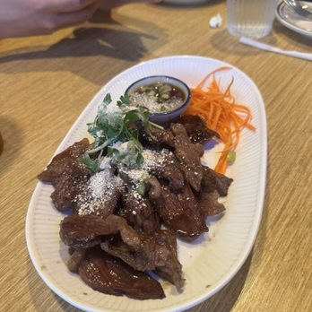 Charm Siam Restaurant - A13. Crying Tiger - Noodles Near Me - Long Beach, California