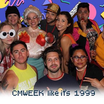 Raven Bar - Team photo with the photo booth back room! - Lounges Near Me - San Francisco, California