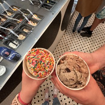 J P Licks - two bowls of ice cream and sprinkles - Desserts Near Me - Boston, Massachusetts J P Licks - two bowls of ice cream and sprinkles - Desserts Near Me - Boston, Massachusetts