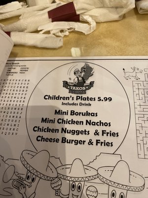 Menu photo 1 Takos Borukas Jackson, TN