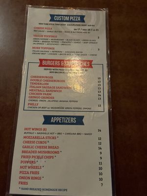 Menu photo 1 Maggie's Rumble Room Des Moines, IA