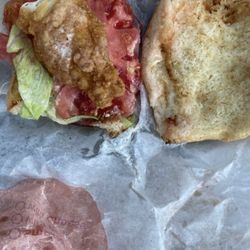 Jack's Family Restaurant - Chicken on the slider is smaller than your thumb.