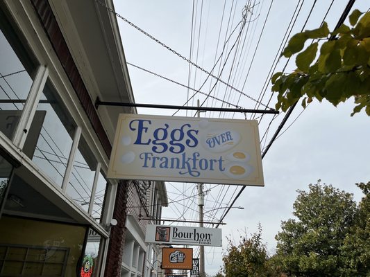 Eggs Over Frankfort by null