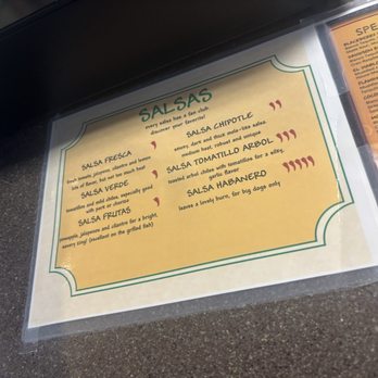 Carrburritos In Davidson - Salsa bar - Mexican Near Me - Davidson, North Carolina