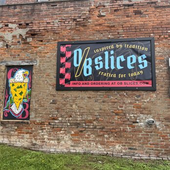 OB Slices - Side of Building - Pizza Near Me - Alton, Illinois OB Slices - Side of Building - Pizza Near Me - Alton, Illinois