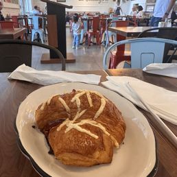 Ham and cheese croissant Ham and cheese croissant