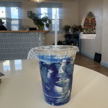 Vivid Minds Cafe - Cosmic coconut cloud smoothie - Coffee & Tea Near Me - Denver, Colorado