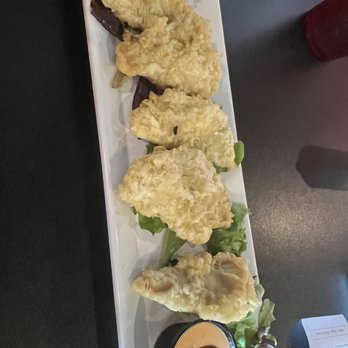 Rock N Roll Sushi - Crispy Crab Wontons, they were just ok, not bad not good. Maybe ask for them fried hard, the softness was weird because I expected a crunch - Sushi Bars Near Me - Gulfport, Mississippi Rock N Roll Sushi - Crispy Crab Wontons, they were just ok, not bad not good. Maybe ask for them fried hard, the softness was weird because I expected a crunch - Sushi Bars Near Me - Gulfport, Mississippi