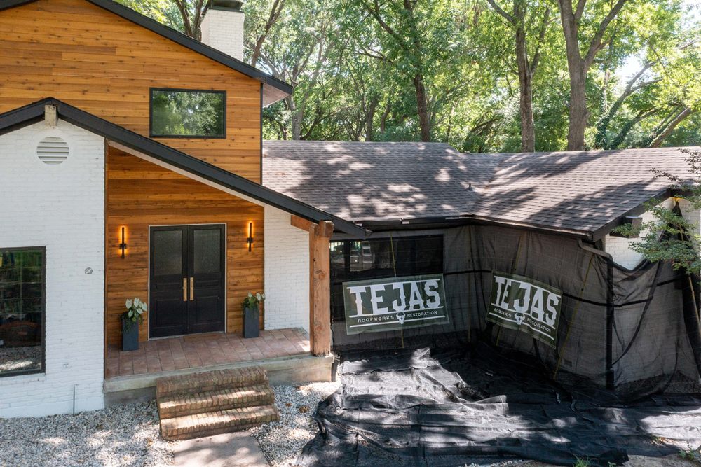 Slide of Tejas Roofworks + Restoration