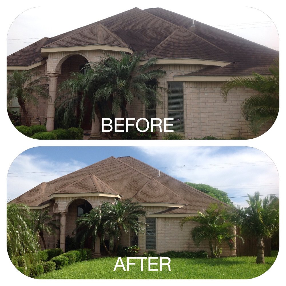 Slide of Hidalgo Roof and Exterior Softwash