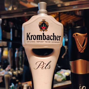 State and Lake Chicago Tavern - Krombacher tap. They serve it in Krombacher etched glasses too. - New American Near Me - Chicago, Illinois
