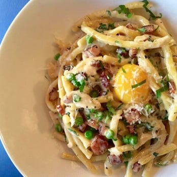 Grato - Bucatini Carbonara - Tuscan Near Me - West Palm Beach, Florida