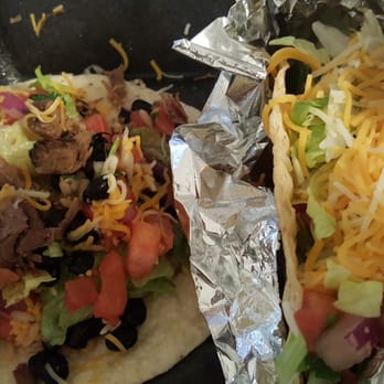 Salsarita's Fresh Mexican Grill - Soft & Hard Steak Tacos with barely any steak - Mexican Near Me - Salisbury, North Carolina