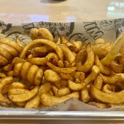 Wings Etc - Basket of curly fries