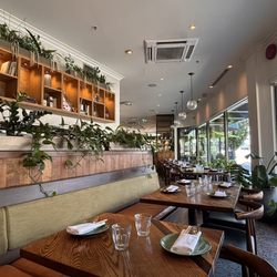 Anh and Chi - Inside seating on the left side of the restaurant