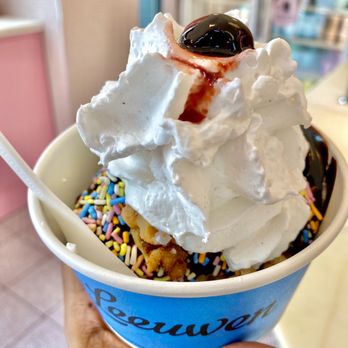 Van Leeuwen Ice Cream - Prospect Heights - a hand holding a cup of ice cream with toppings - Ice Cream & Frozen Yogurt Near Me - Brooklyn, New York Van Leeuwen Ice Cream - Prospect Heights - a hand holding a cup of ice cream with toppings - Ice Cream & Frozen Yogurt Near Me - Brooklyn, New York