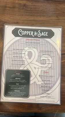 Menu photo 4 Copper & Sage Goodyear, AZ