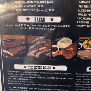 Back Forty Texas BBQ - Barbeque Near Me - Roseville, California Back Forty Texas BBQ - Barbeque Near Me - Roseville, California