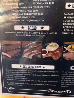 Menu photo 4 Back Forty Texas BBQ Roseville, CA Menu photo 4 Back Forty Texas BBQ Roseville, CA