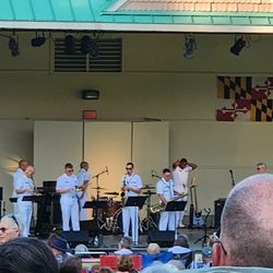 Quiet Waters Park - Navy Blues and Gold at the free summer concert