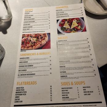 Acropolis Greek Taverna - menu - Bars Near Me - Tampa, Florida