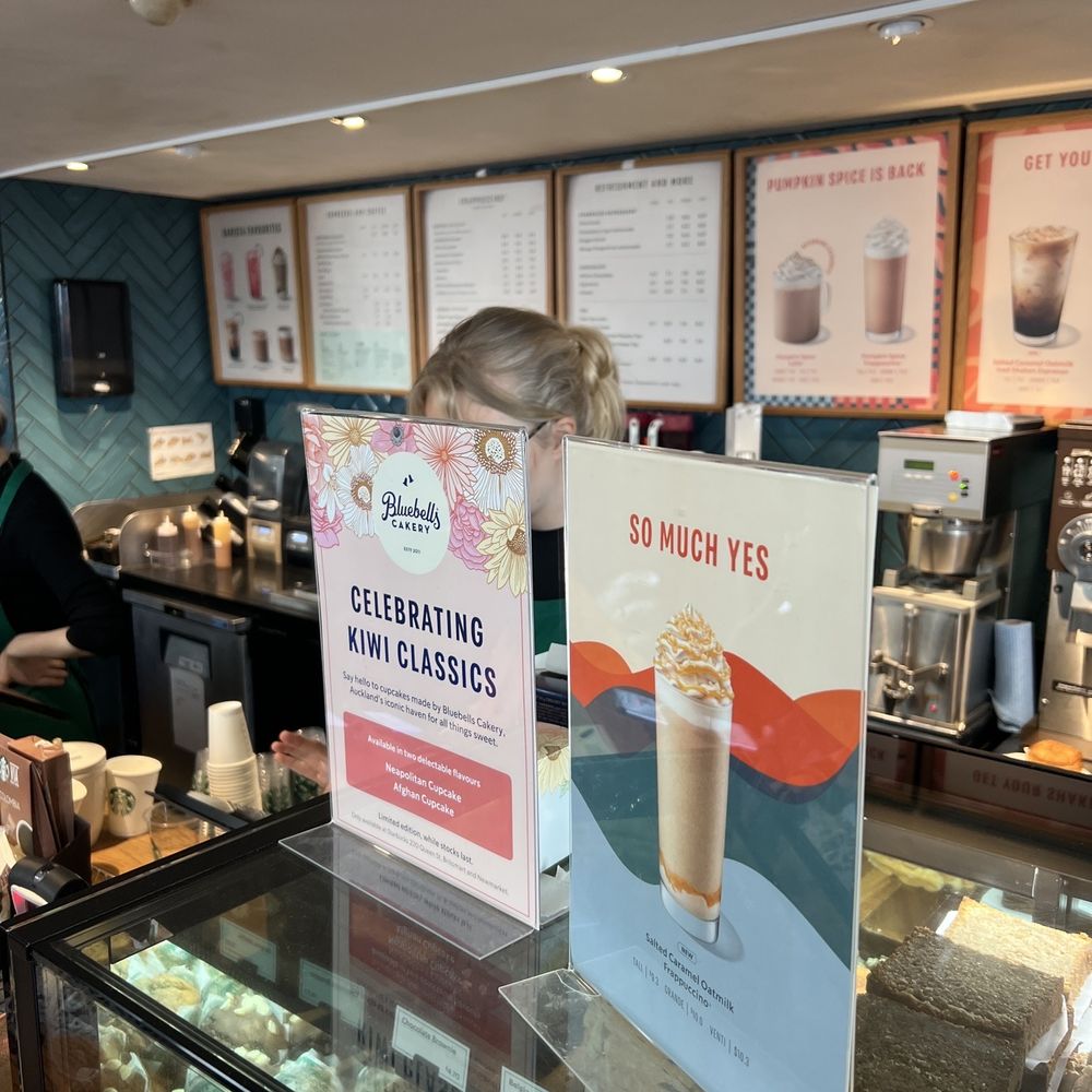 Starbucks Coffee Queen St - 10/17/23 FYI - Coffee & Tea Near Me - Auckland, AUK Starbucks Coffee Queen St - 10/17/23 FYI - Coffee & Tea Near Me - Auckland, AUK