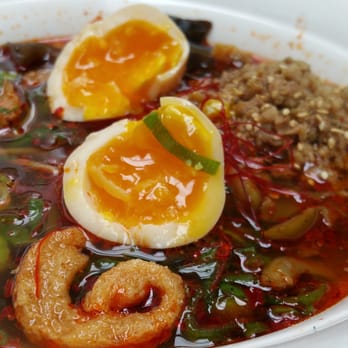 Strings Ramen Shop - Hell Level 1. Perfect amount of heat. Firm noodles with bite. - Ramen Near Me - Chicago, Illinois Strings Ramen Shop - Hell Level 1. Perfect amount of heat. Firm noodles with bite. - Ramen Near Me - Chicago, Illinois