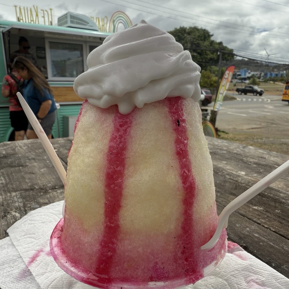 Rainbow Shave Ice Kauai - The coconut foam on top is heavenly! - Shaved Ice Near Me - Lihue, Hawaii Rainbow Shave Ice Kauai - The coconut foam on top is heavenly! - Shaved Ice Near Me - Lihue, Hawaii
