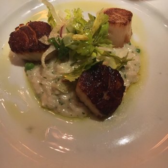 Ocean Prime - Scallops with cheesy risotto - Seafood Near Me - Washington, DC, District of Columbia