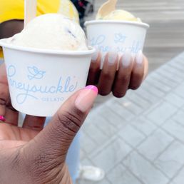 Butter Pecan Blondie and Cap'n Crunch gelato flavors Butter Pecan Blondie and Cap'n Crunch gelato flavors