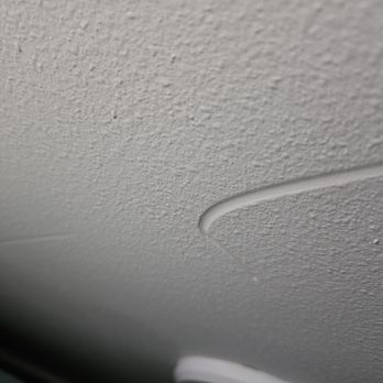 Two Men and a Truck Cedar Rapids - Gouge in new wall 36" long - Movers Near Me - Cedar Rapids, Iowa
